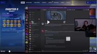 Snippet from Tfue's Stream showing the discord message